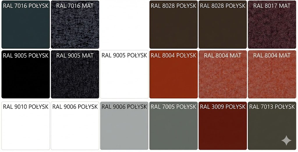 Profil balkonowy okapowy aluminiowy AVZ Antracyt połysk 7016, gr. 1mm 8cm 3cm AVZ-PROFIL-001-R1EJ9 90640373103469